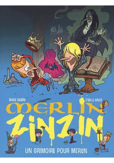 Merlin Zinzin 1: Un Grimoire Pour Merlin 9782081224704