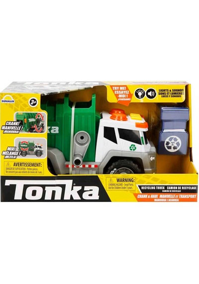 Tonka Sesli Ve Işıklı Geri Dönüşüm Kamyonu S00006243