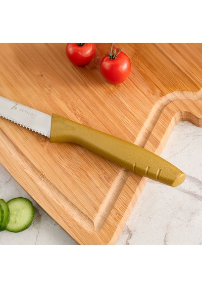 Aryıldız Primo Domates Bıçağı Gold 10 Cm Renkli