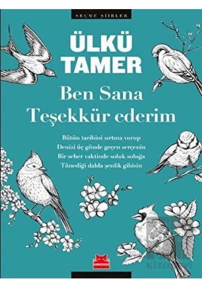 Ben Sana Teşekkür Ederim-Seçme Şiirler - Ülkü Tamer - Kırmızı Kedi