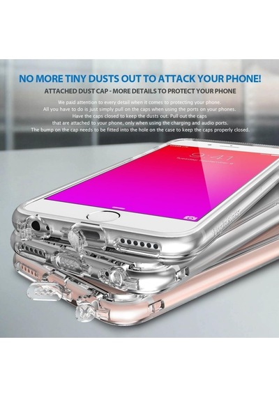 Ringke Fusion Apple Uyumlu iPhone 6s Plus/ 6 Plus İle Kılıf Crystal View Tpu Bumper Extra Darbe Emici