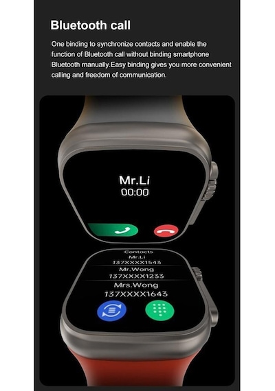 Togo Watch 8 Ultra G8s Smart Watch Yeni Nesil New Generation Süper Hd Ekran Android + Apple