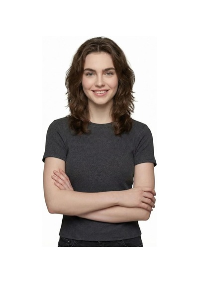 Kadın T-shirt Lf2042460 Siyah