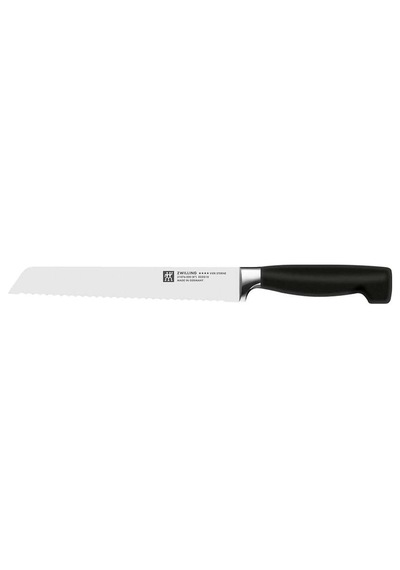 Zwilling Four Star 8 Parça Blok Bıçak Seti Doğal Ahşap Bloklu, Paslanmaz Çelik Ve Ahşap, Siyah Diğer