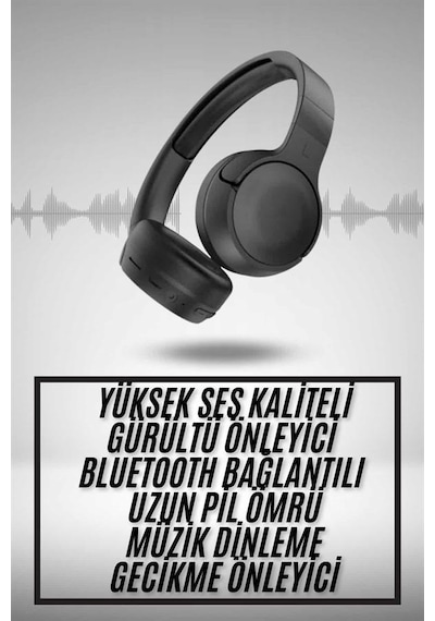 Yeni - 285 - Nesil Kulak Üstü Bluetooth Kulaklık Type-c Girişli Yüksek - Csmo-tex - Ses Kaliteli