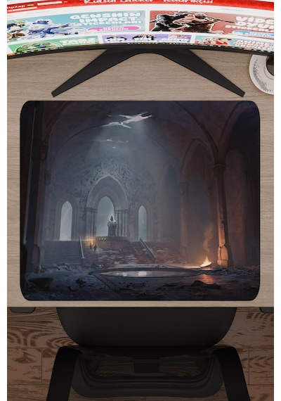 Split Fiction Kaymaz Dikişli Kauçuk Oyuncu Mousepad V5 - 48x40 Xl Gaming Mouse Pad Fare Altlığı
