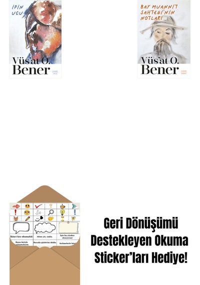 İpin Ucu + Bay Muannit Sahtegi'nin Notları + Okuma Sticker'ları