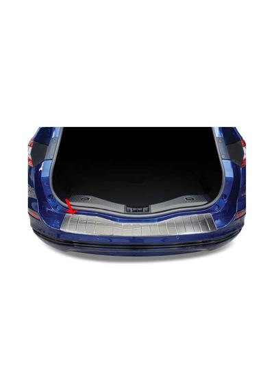 Ford Mondeo Mk5 2015 Üzeri Krom Arka Tampon Eşiği P.Çelik