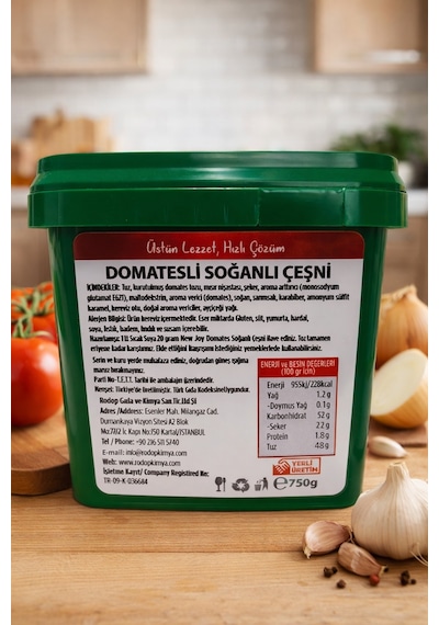 Domatesli Soğanlı Çeşni 750 G Tomato Onion Seasoning