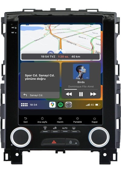 Renault Megane 4 Android Multimedya Sistemi 2016-2023 Crv-4453xda