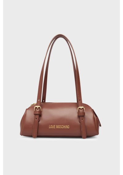 Love Moschino Logolu Ayarlanabilir Omuz Askılı Çanta Bayan Çanta Jc4101pp1ply0200 Taba