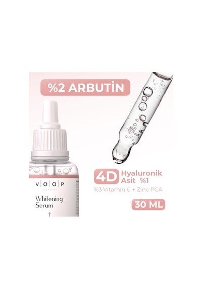 Voop Whitening Ton Eşitleyici Mini Beyazlatıcı Serum 10 ML