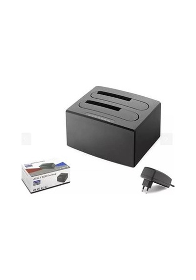 Hadron Hdx1791 All İn One Hdd Docking Usb 3.0 Sata 2.5 & 3.5 Hdd Ssd Destekli 12v Adaptör Siya Kdo