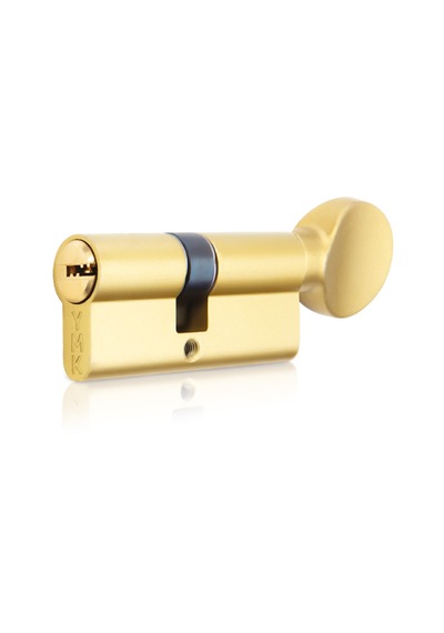 Ymk Eko 68mm Sarı Bilyalı Mandallı Hibrit Barel, Kapı Silindiri