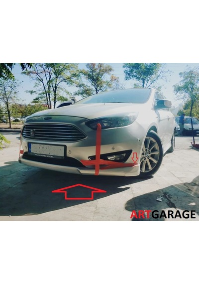 Ford Focus 3.5 2015-2018 Ön Tampon Eki-fiberglass-boyasız