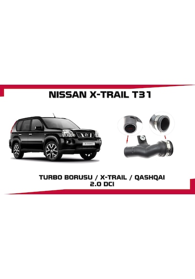 Turbo Borusu X-traıl / Qashqaı 2.0 Dcı
