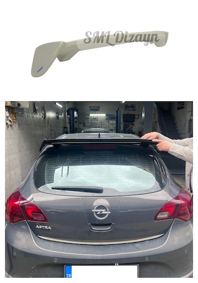 Opel Astra J Spoiler Spoyler - Bagaj Üstü Rüzgarlık