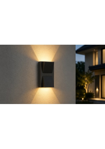 1 Adet Cata Ct 7065 Rodos Dış Mekan Led Aplik 3200k Gün Işığı Çok Renkli