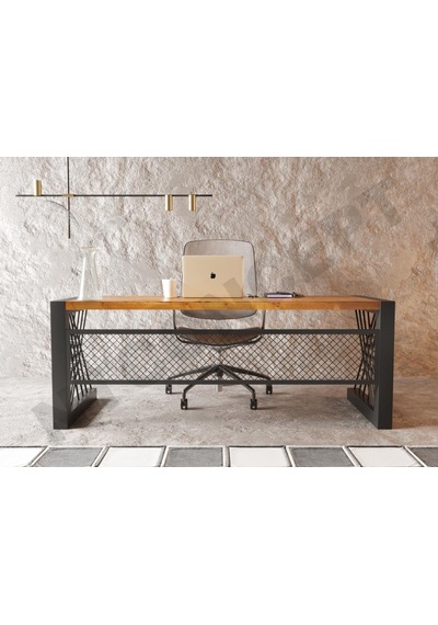 Ntconcept Alfa Doğal Ahşap Ofis Masası