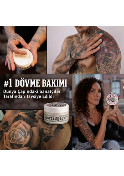 Hustle Butter Deluxe Tattoo Aftercare - 5oz/150ml Dövme Bakım Kremi
