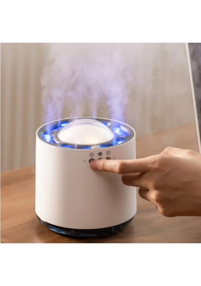 Vilya Rgb Modlu Sese Duyarlı 6 Ledli 800ml Kapasiteli Hava Nemlendiricisi