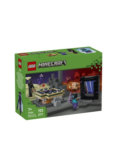 Lego Minecraft 21584 Nether And End Portal Journey