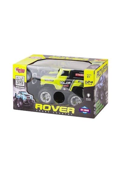 Vardem Oyuncak Syr-666-842-3-4-5-6-7 Kumandalı Şarjlı Rover Off Road Işıklı Araba 1:24 - Sarı