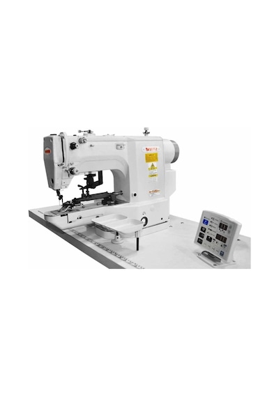 Yuki YK-438D Elektronik Programlı Kilit Dikiş Düğme Makinesi