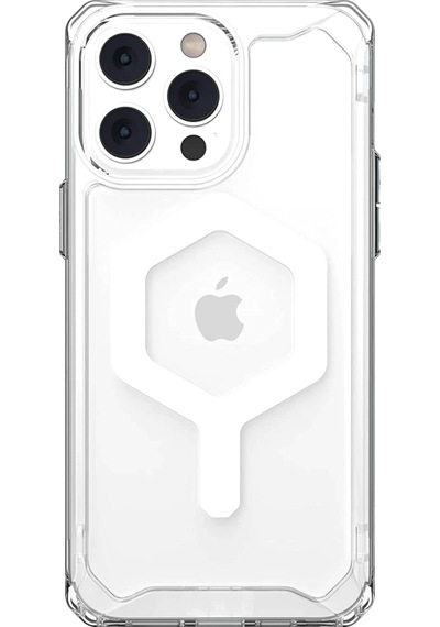Mey İthalat Apple Uyumlu iPhone 14 Pro Kılıf Uag Plyo Magneticsafe Silikon - Şeffaf