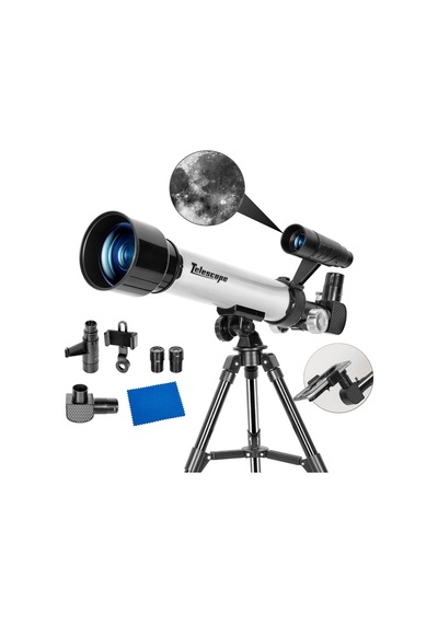 Astronomik Teleskop Çocuklar Ve Yeni Başlayanlar İçin Eğitici Tel