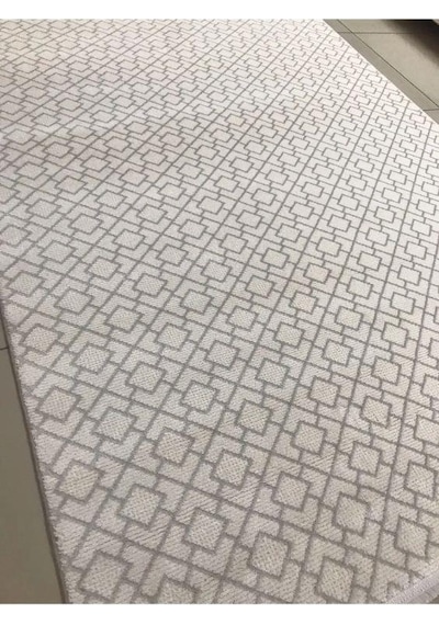 Merinos Halı Diyez Serisi 39398 060 Akrilik Yün Halı Salon Oturma Odası Halısı Krem
