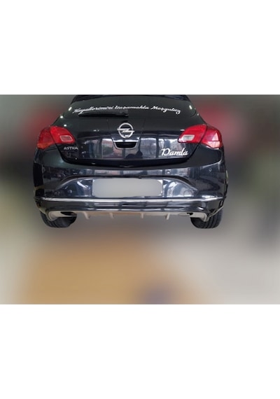 Opel Astra J 2010-2016 Hb Boyalı Düz Difüzör
