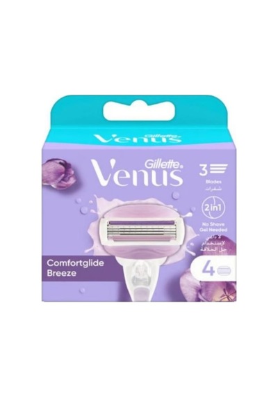 Kadın Venus Breeze Yedek Tıraş Bıçağı 4'lü