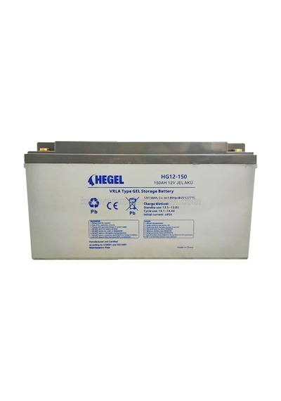 Hegel 150ah Jel Akü 12v-162