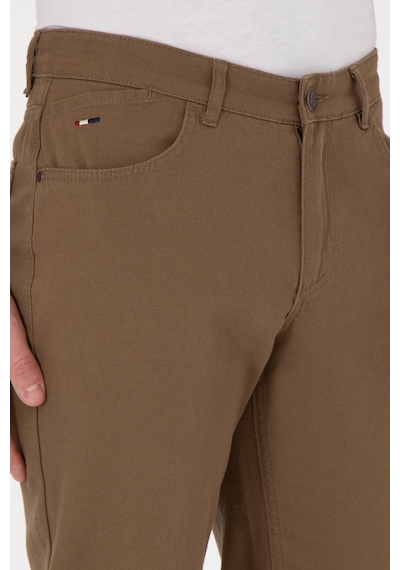 U.s. Polo Assn. Erkek Haki Pantolon Kanvas-chino 50291178-vr027 Haki