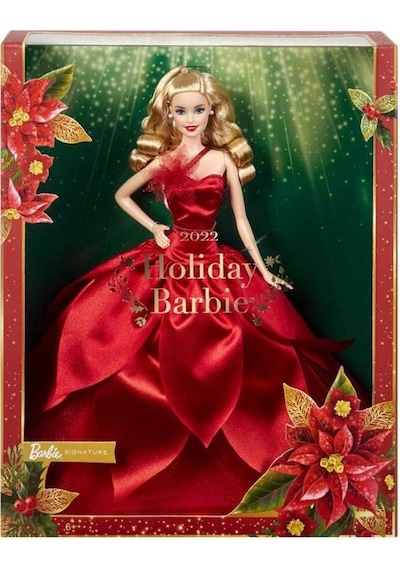 Barbie 2022 Mutlu Yıllar Bebeği Sarışın