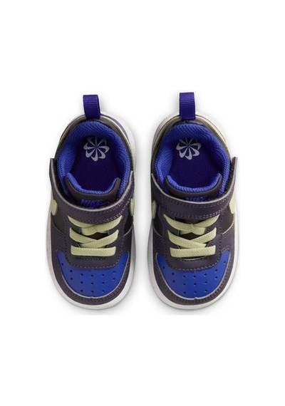Nike Nıke Court Borough Low Recraft Td Bebek Günlük Ayakkabı Dv5458-011 Siyah Çok Renkli