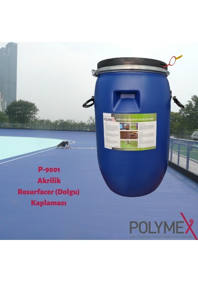 P-9001 Akrilik Resur-Facer Dolgu Kaplamasi 75 Kg