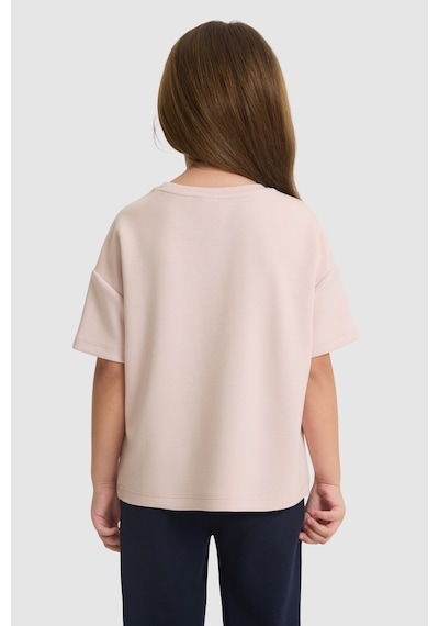 U.S. Polo Assn.  Kız Çocuk Açık Pembe Tişört 50325658-vr078 Acık Pembe