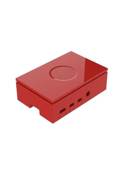 Raspberry Pi 4 Kutu Kırmızı