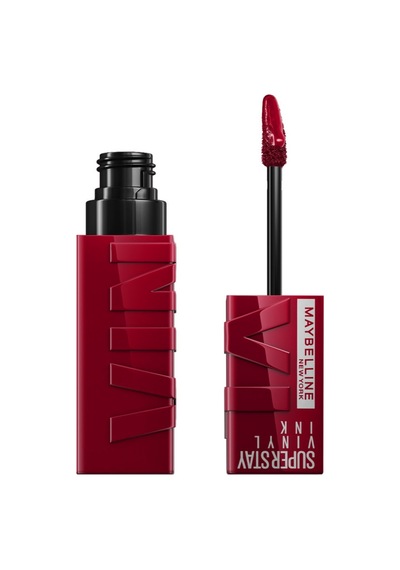 Maybelline New York Super Stay Vinyl Ink Ruj 55 Royal - 4 Adet Tarı