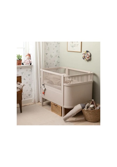Beşik, Baby & Jr. Sebra Birchbark Rose Bej Bej
