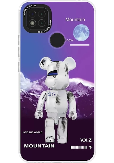 Newface Xiaomi Redmi 9c Kılıf Estoril Desenli Kapak - Estoril - 8 Çok Renkli