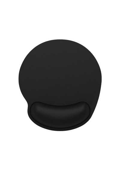 Bilek Destekli Mousepad Ergonomik Tasarım, Ofis Ve Oyun İçin Siyah