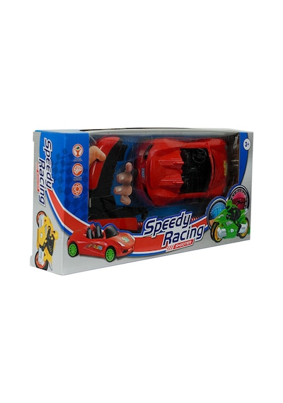 Speedy Racing Fırlatma Kollu Araba Turuncu