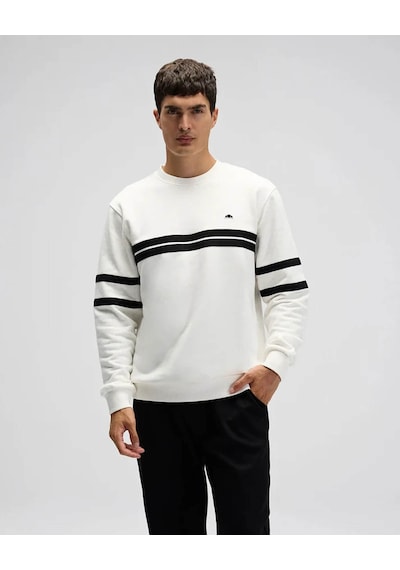 Ellesse Kırık Beyaz Erkek Sweatshirt Em618 Kırık Beyaz