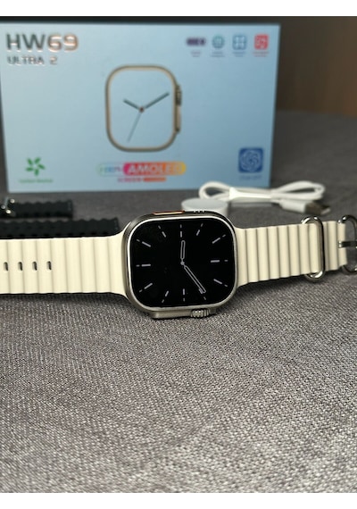 Wearfitpro Watch 9 Hw69 Ultra 2 Amoled Ekran Tüm Model Telefonlara Uyumlu 2.05 Hd Ekran