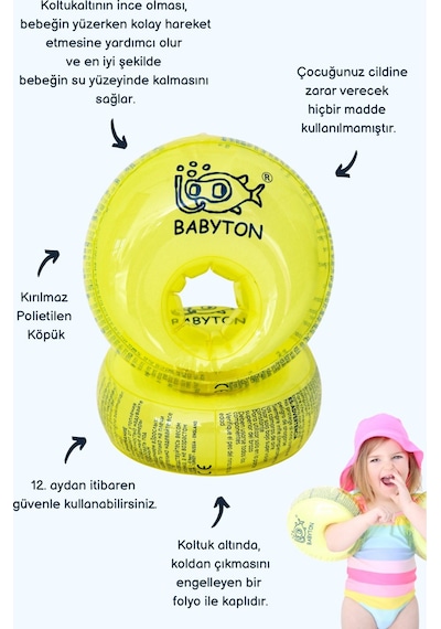 Babyton Kolluk 12 Ay - 6 Yaş Kolluk Çok Renkli
