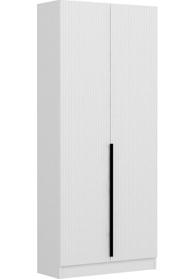 Minar Kale 210 Cm 2 Kapaklı 2b Raf Portmanto Byz Mbr Çizgili Byz