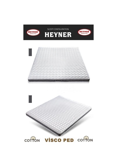Uzunbebe Heyner Sleep 80X200 Visco Yatak Pedi 80*200 Ortopedik Visco Ped